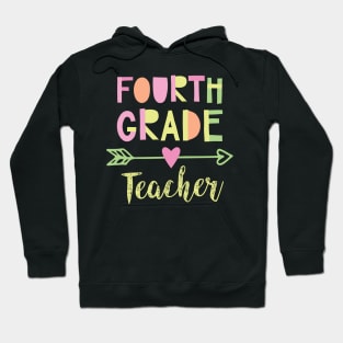 4th Grade Teacher Gift Idea Hoodie